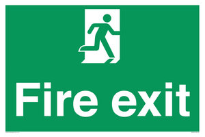 Final fire exit
